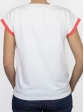 T-shirt 80's saumon dos